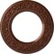 Ekena Millwork Blackthorn Ceiling Medallion (Canopies up to 7 1/2"), 13 3/8"OD x 7 1/2"ID x 3/4"P, Copper Penny CM13BLCPS - alternate 1